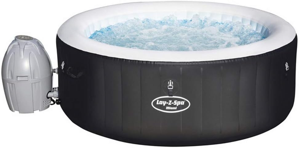 Bestway Lay-Z-Spa Miami AirJet, rund, 180x66 cm, Whirlpool für 4 Personen