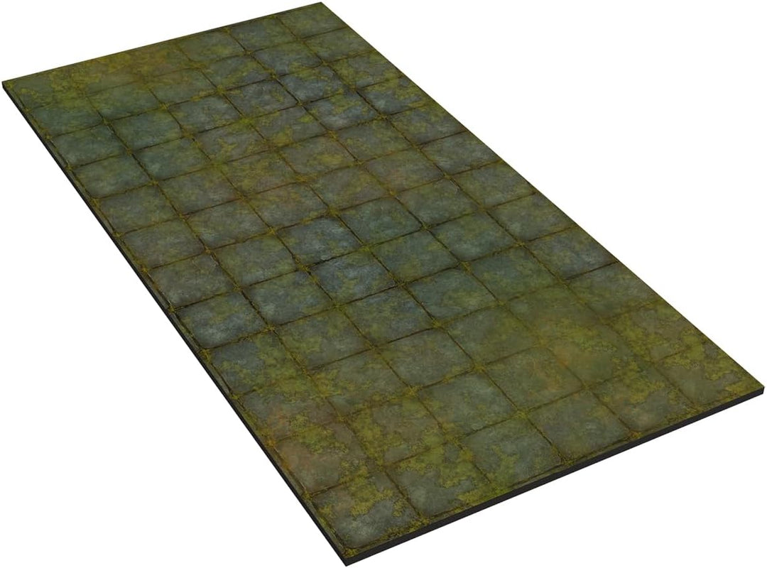 Gummizonen kompatibel mit Warhammer 40 30,5 x 15 cm - 5 Stück, Unterwasser-Platz, Unterwasser-platz