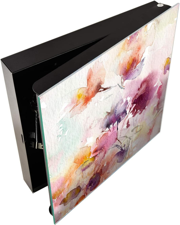 Concept Crystal Schlüsselbox und magnetisches Whiteboard K08 Grusskarte Rechte Öffnung Grusskarte, R