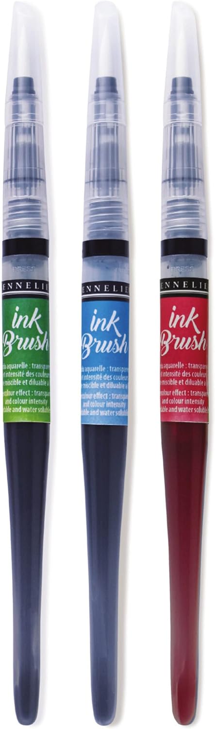 Sennelier Tintenpinselstift, 6,2 g, Payne&
