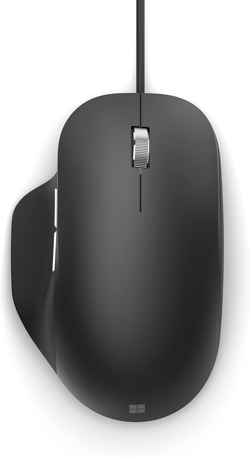 Microsoft Ergonomic Mouse (P) Kabelgebunden Ergonomische Maus Optisch Ergonomisch Schwarz