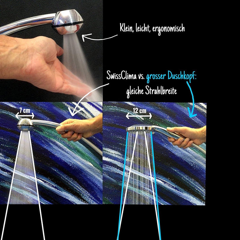 Brause SwissClima JUDITH POWER! kräftiger Druck und dennoch Wassersparen: verkalkungsfrei, 1 Mengenr