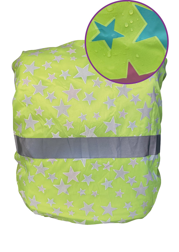 HECKBO Magic Ranzen Rucksack Regenschutz Hülle für Kinder - verschiede Motive - wechselt bei Regen d