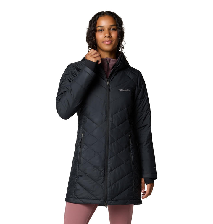Columbia Damen First Generation Heavenly Long Hooded Jacket Heavenly Long Hooded Jacket (1er Pack) X