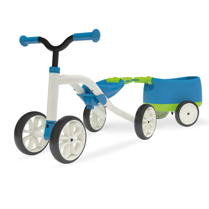 Chillafish CPQT01BLU Quadie + Trailie Cookie, Blau Quadie mit Trailie Blau, Quadie mit Trailie Blau