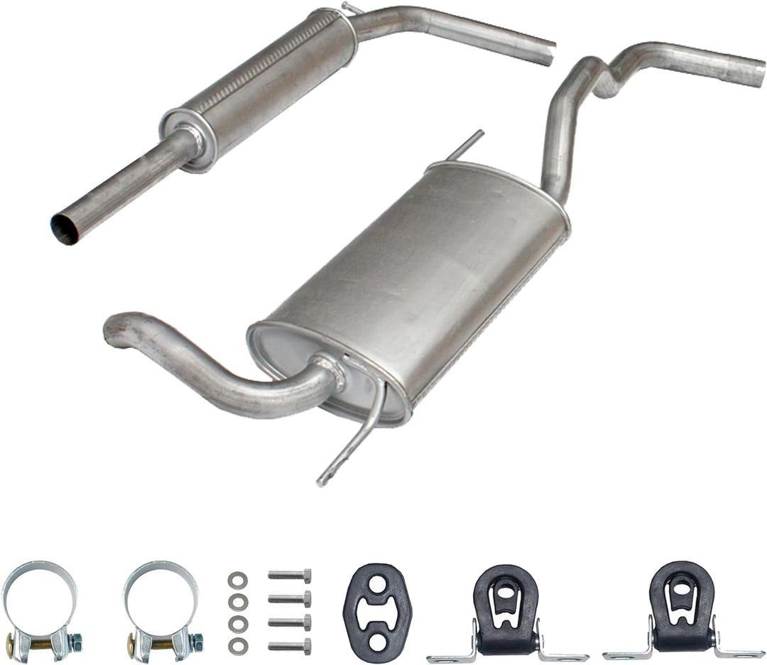 Ferroz Export Ersatz für Auspuffanlage Auspuff ab Kat VW Polo (6N1) 1.0 1.3 1.4 1.6 & Polo (6N2) 1.0