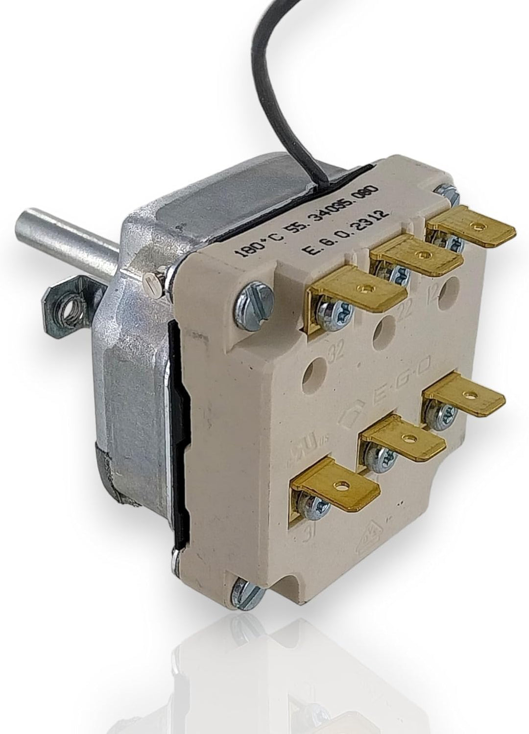 DL-pro Thermostat 95-180° für EGO 55.34035.080 5534035080 mit Stopfbuchse für Fritteuse