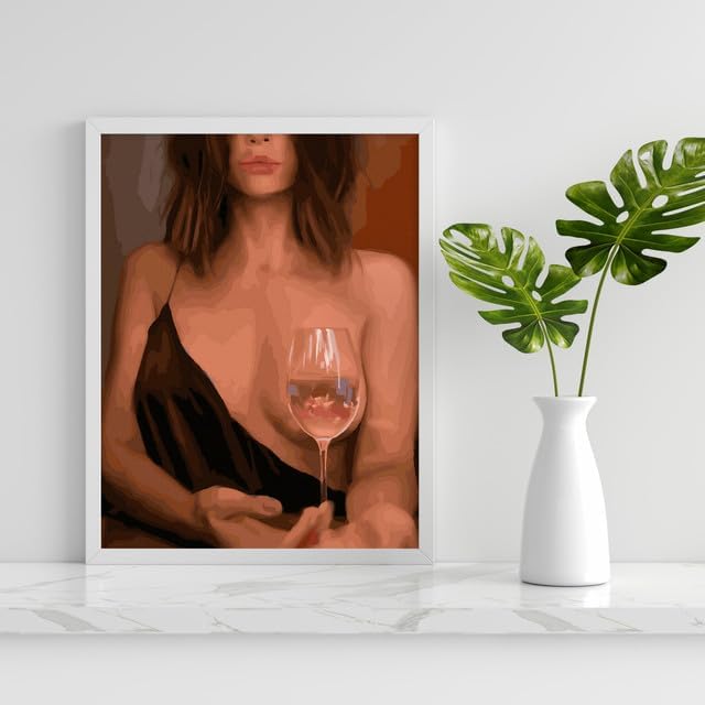 Oh Art! Malen Nach Zahlen Erwachsene Set Mit 3 Pinseln Und Acrylfarben Gemälde Acrylic Malerei DIY L