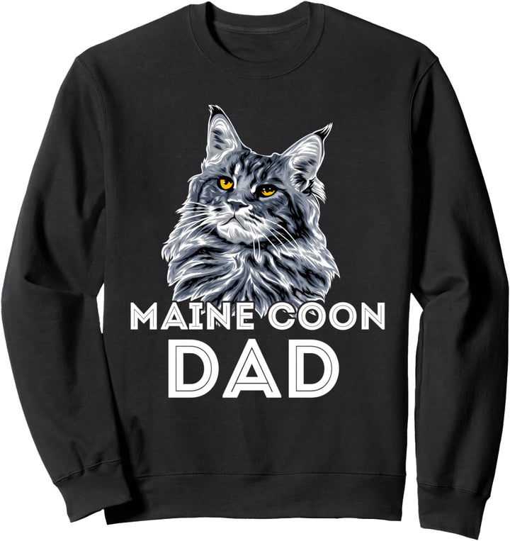 Maine Coon Cat Lustiger Katzenbesitzer Sweatshirt