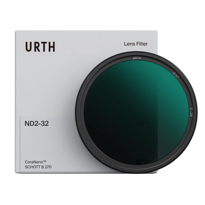 Urth 67 mm Variabler Graufilter ND2-32 (1-5 Stop) ND Filter (Plus+) 67mm, 67mm