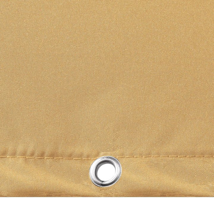 CelinaSun Sichtschutz Balkon 0,75 x 3 m Sand beige PES Balkonbespannung mit Kabelbinder wasserabweis