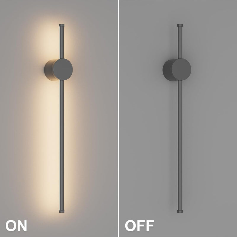 Klighten LED Lange Wandleuchte Innen, 60CM/18W Modern Wandlampe, IP65 Wandleuchten Aussen, Wandbeleu