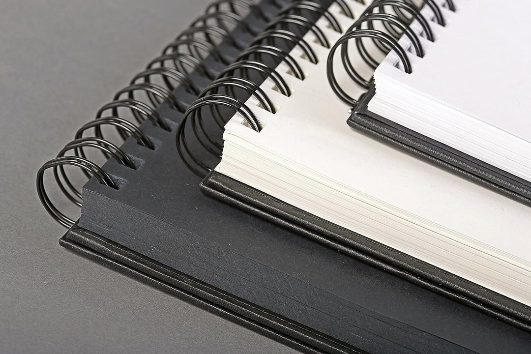 Clairefontaine – Ref. 34261C – Goldline Drahtgebundener Block (64 weisse Blätter) – 30,5 x 30,5 cm G