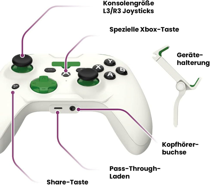 RiotPWR Mobile Cloud Gaming Controller für iOS (Xbox Edition) - Mobiles Konsolenspiel auf deinem iPh