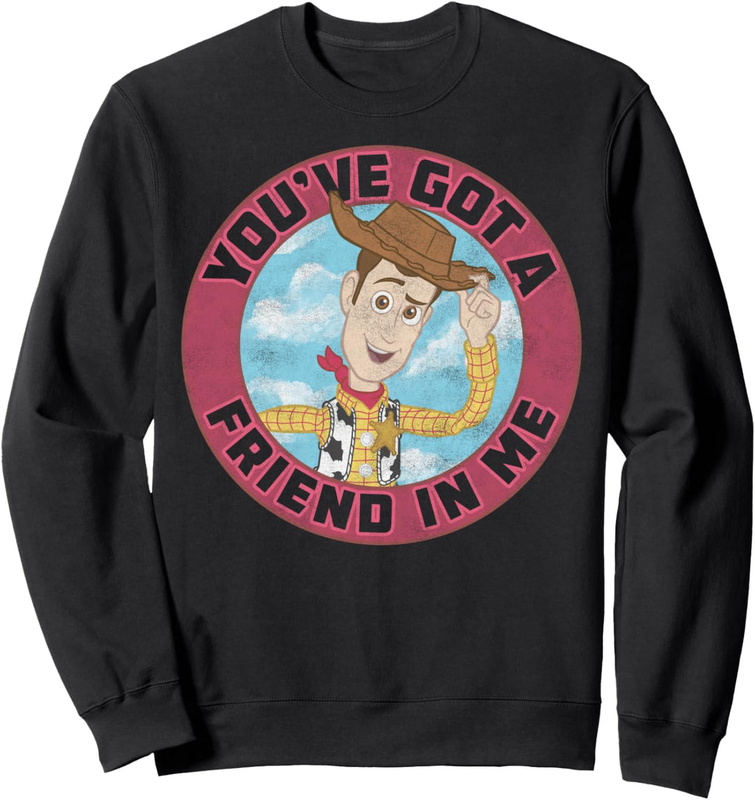 Disney Pixar Toy Story Woody You've Got A Friend In Me Sweatshirt