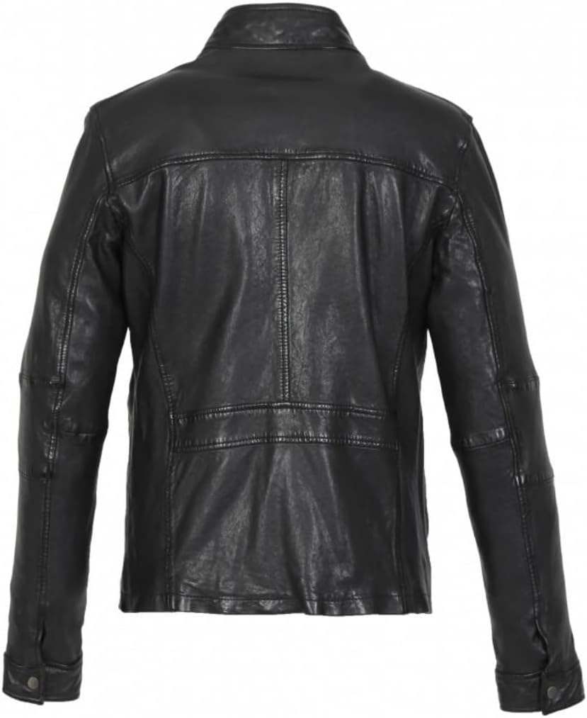 Oakwood Herren Trucker Jacke S Schwarz, S Schwarz