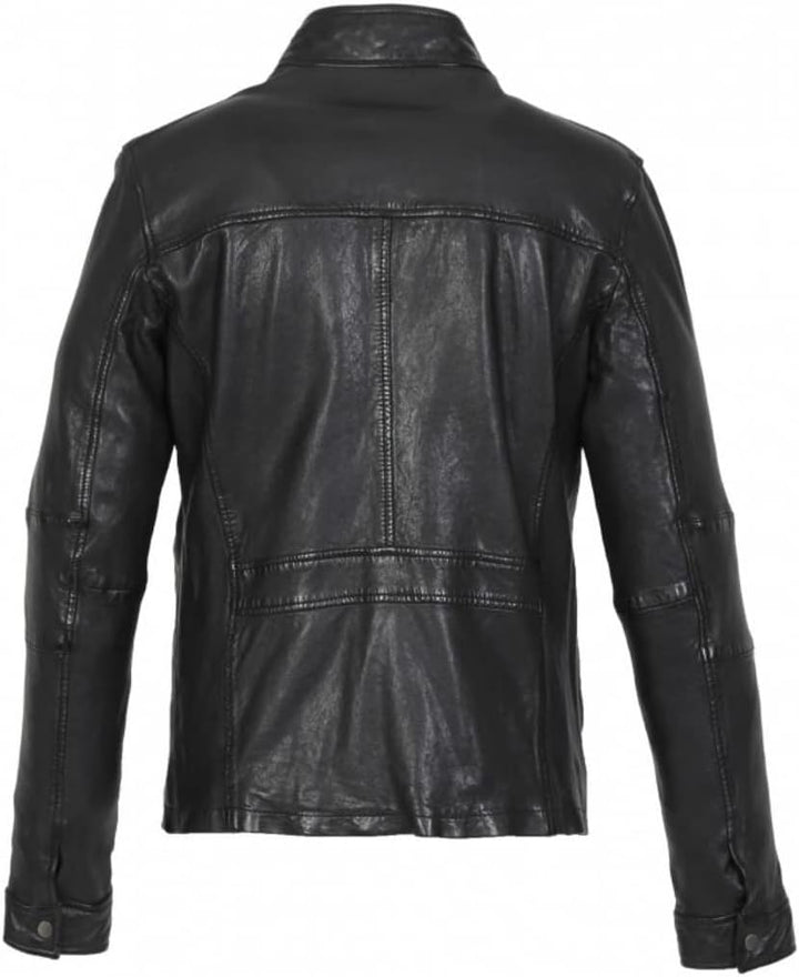 Oakwood Herren Trucker Jacke S Schwarz, S Schwarz