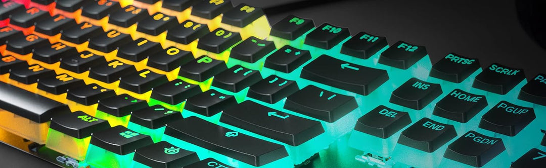 SteelSeries PrismCaps – Double-Shot-Tastenset mit „Pudding“-Optik – Kompatibilität mit allen gängige