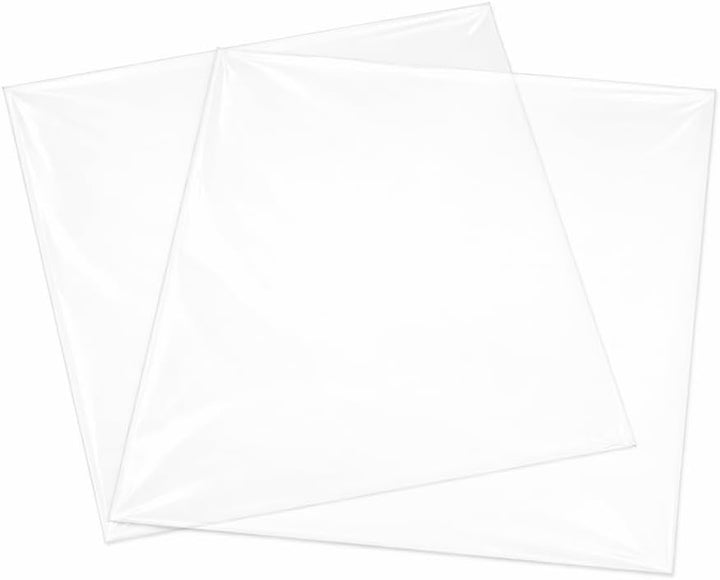 Mari-Medienverpackungen LP Hüllen 12" glasklar Schutz für Vinyl Langspielplatten (100 St.) 325 x 325