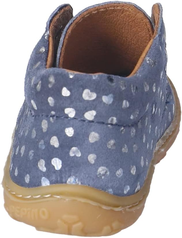 RICOSTA Mädchen und Jungen Stiefel DOTS, Kinder Lauflernschuhe, Weite: Mittel, lose Einlage 18 EU Bl
