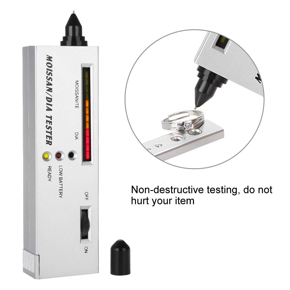 Diamond Tester, Moissanit-Tester, hohe Präzision, professionell, Practice Jewellery Diamond Selector
