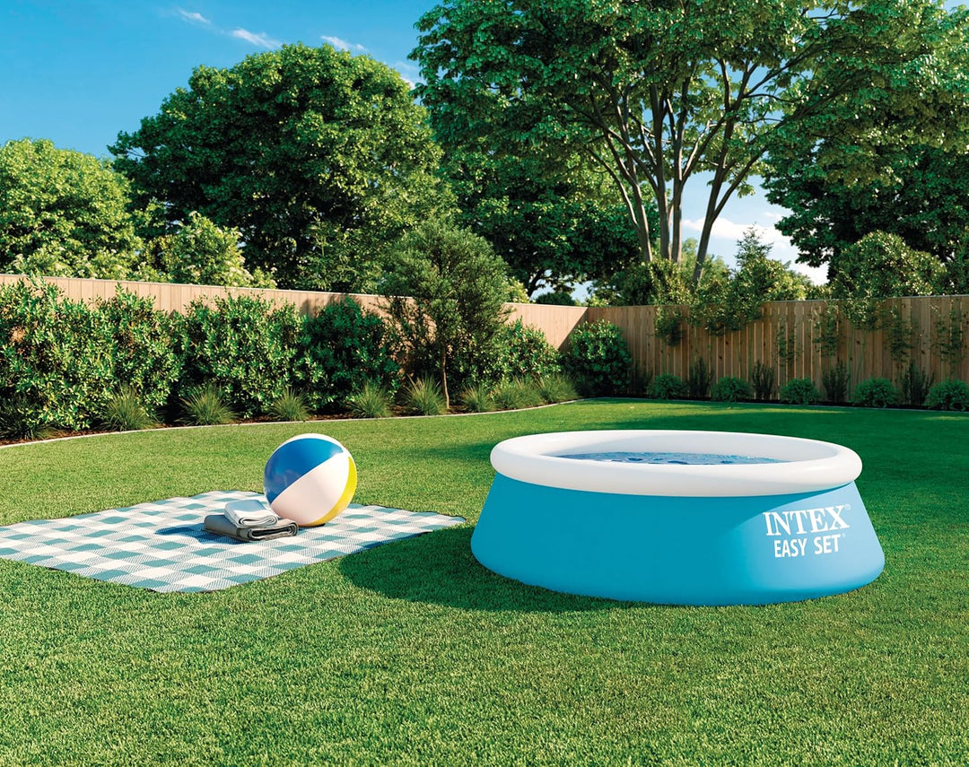 Intex 28101EH Easy Set, 1,8 m x 50,8 cm Pool, 1,8 m x 9,1 m, blau