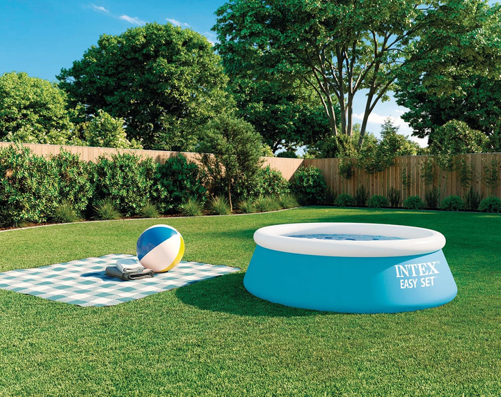 Intex 28101EH Easy Set, 1,8 m x 50,8 cm Pool, 1,8 m x 9,1 m, blau
