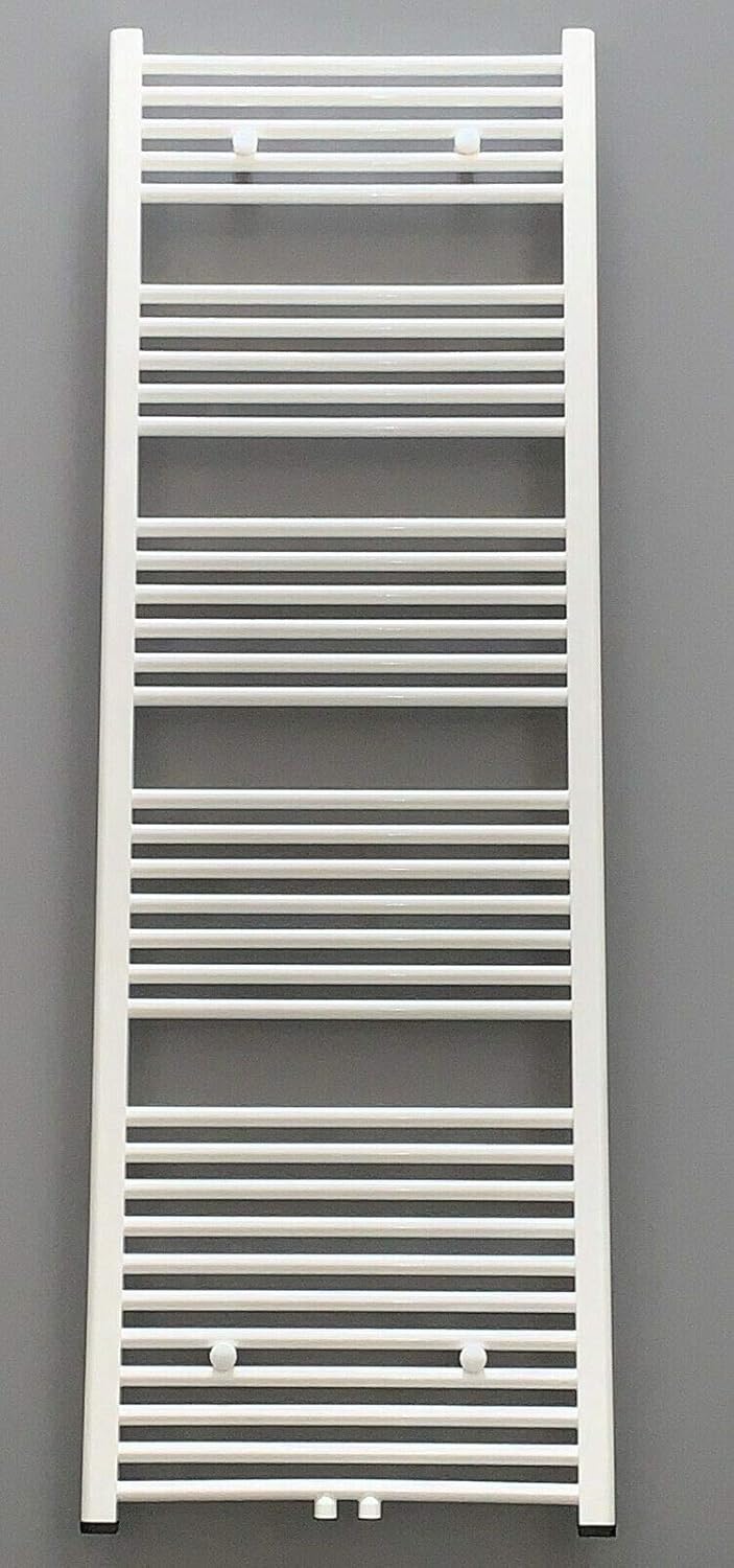 MC Heat Premium Badheizkörper (600x800 mm Anthrazit) - Handtuchheizkörper - Handtuchwärmer mit Mitte