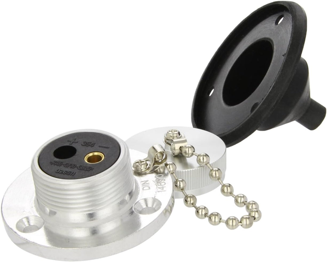 HELLA - Steckdose - 42V - 2-polig - Stecker: Schraubkontakt - 8JB 002 281-001 mit Schraubkontakt, mi