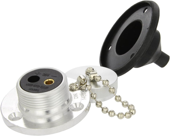 HELLA - Steckdose - 42V - 2-polig - Stecker: Schraubkontakt - 8JB 002 281-001 mit Schraubkontakt, mi