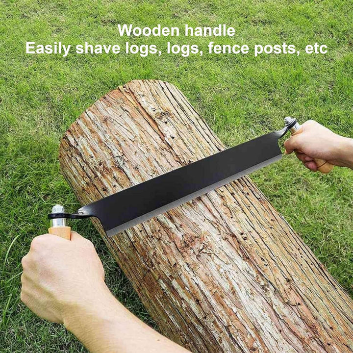 Ziehmesser, robustes, langlebiges, gebogenes Ziehmesser für Holz(10 Zoll), 10 Zoll