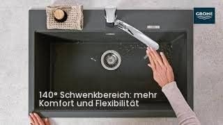 GROHE Eurosmart Einhand-Spueltischbatterie, 1/2