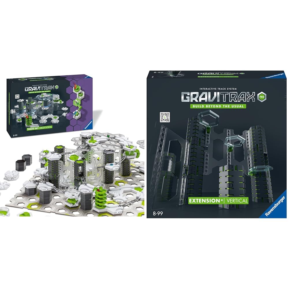 Ravensburger GraviTrax PRO Starter-Set Drop'n'Roll 27463 - GraviTrax Starter-Set & GraviTrax PRO Ext