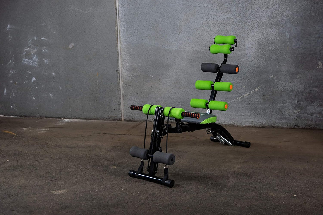 MAXOfit Multitrainer Greenline SixMax Pro MF-6.G, Ganzkörper Heimtrainer Für Zuhause, Für Bauch Bein