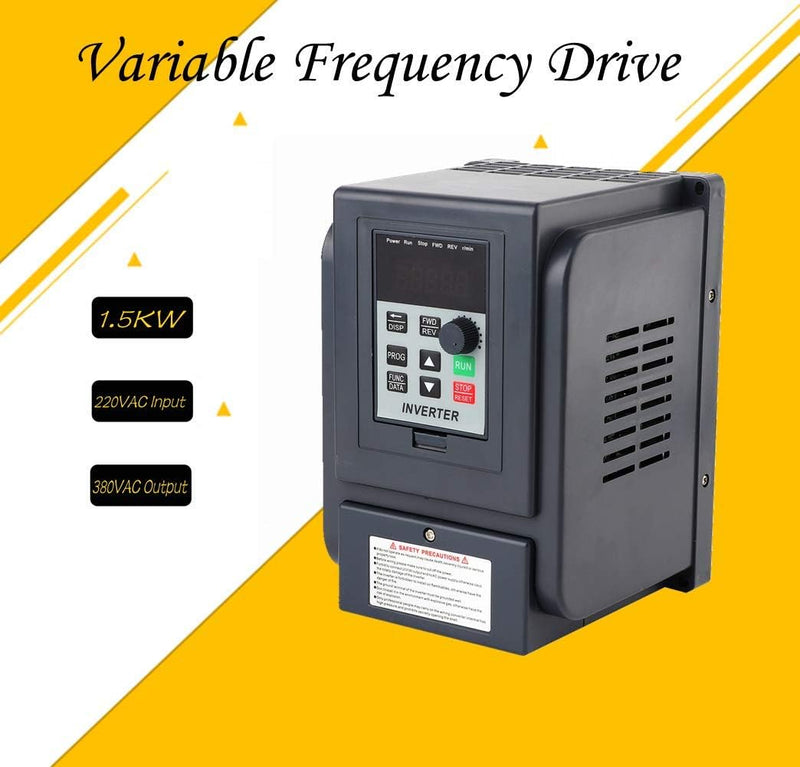 Frequenzumrichter，Jectse 380VAC 4kW 3-phasige PWM-Steuerung Wechselstrom VFD-Wechselrichter VFD Inve