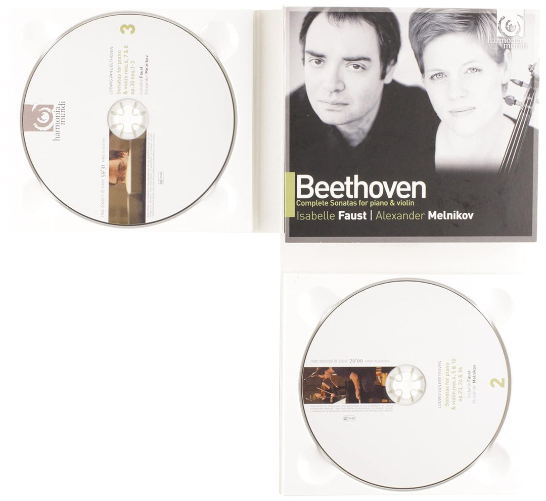 Sonaten für Violine & Klavier (GA), Audio-CD