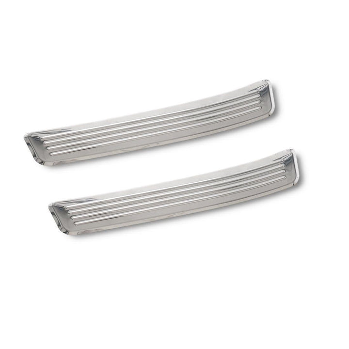 Avisa INOX Door sill Protectors Compatible with Mercedes B-Class W247 2019-2-Pieces (Rear Doors)