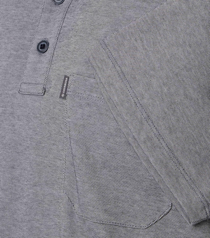 CASAMODA Polo-Shirt Uni S Grau, S Grau