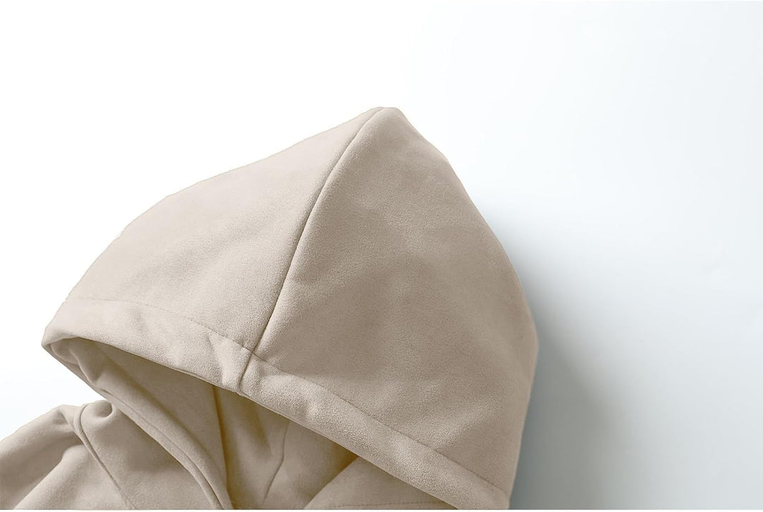 Herren-Kapuzenpullover, Kontrastfarbe, Patchwork, grosse Taschen S 23wy661beige, S 23wy661beige