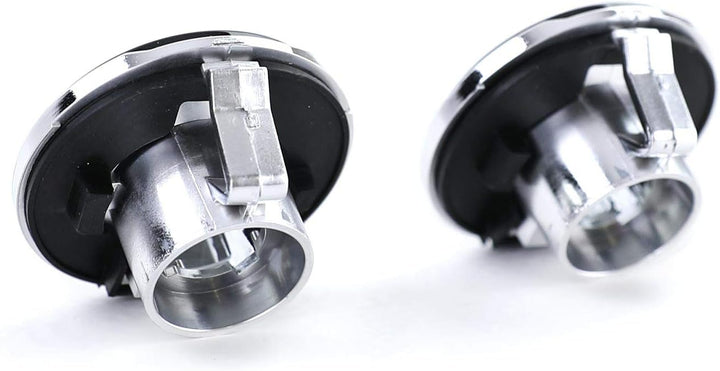 Carparts-Online Klarglas Seitenblinker Schwarz Smoke mit Chromrand für Mazda MX5 NA NB 89-05