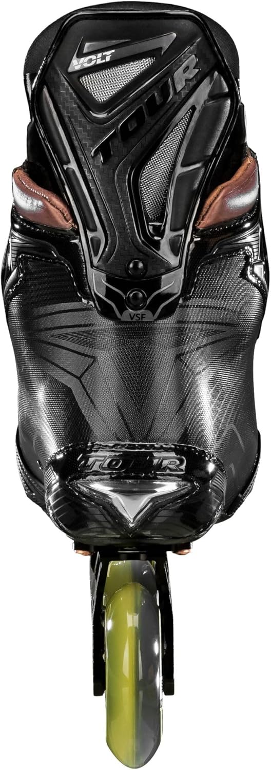 TOUR Rollhockey Schlittschuhe Volt Spitfire 9.5 = EU 45 Schwarz, 9.5 = EU 45 Schwarz