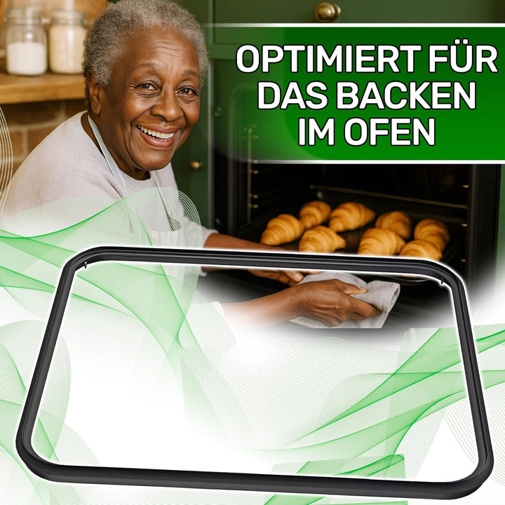 Gummi Backofen Dichtung 440 x 360 mm mit dem Originalcode 00772357 für Bosch 754132057 für Smeg - Ga