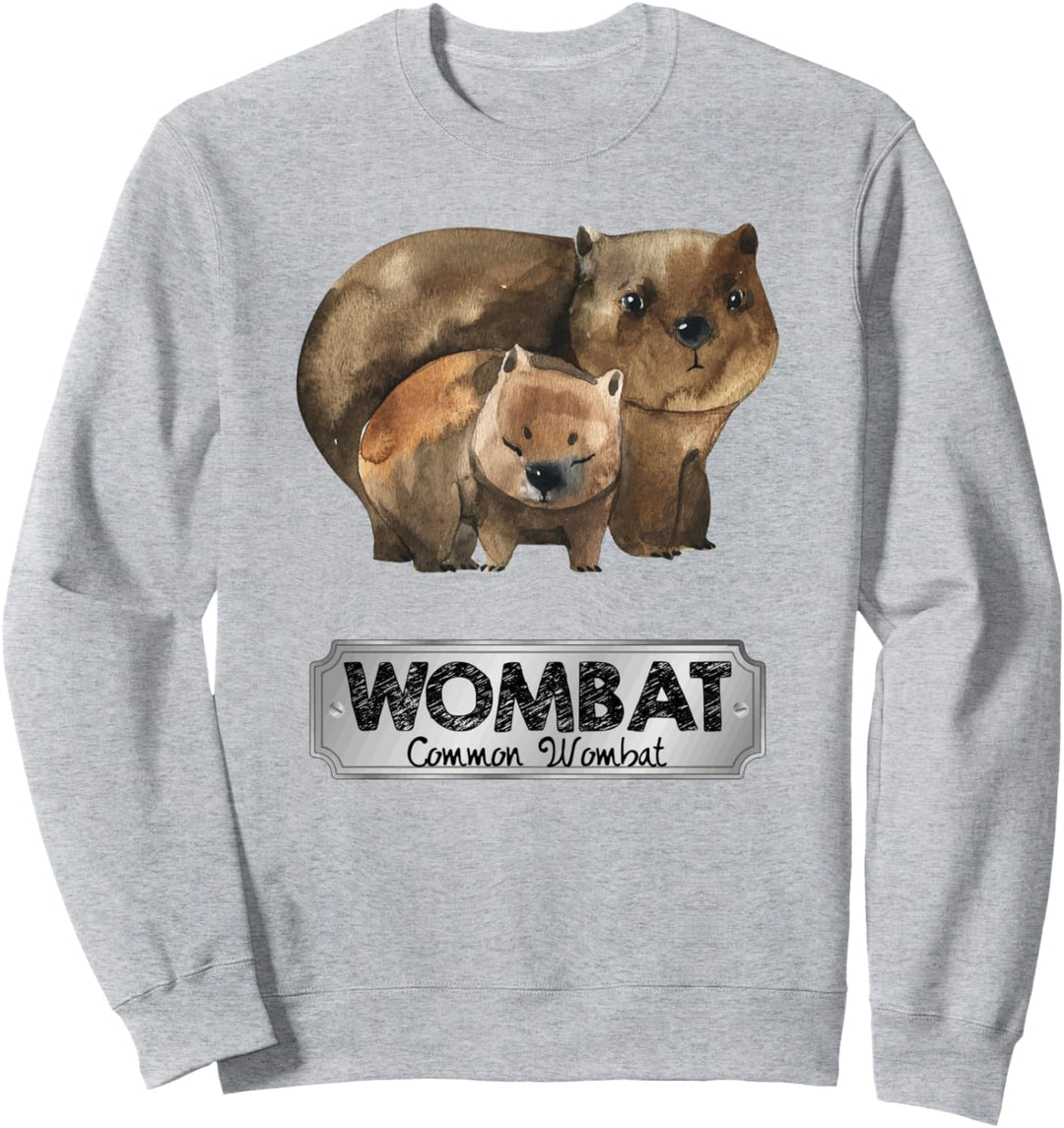 Australischer Beuteltier Wombat! Australien Wildlife Sweatshirt