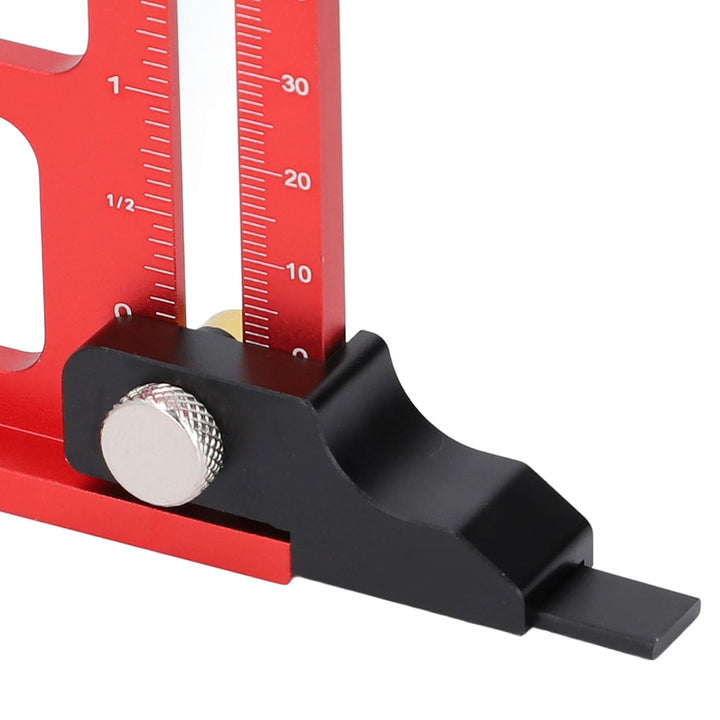 0–60 Mm Tiefe, 45 Grad, Präzises Holzbearbeitungs-Höhenmessgerät aus Eloxierter Aluminiumlegierung m