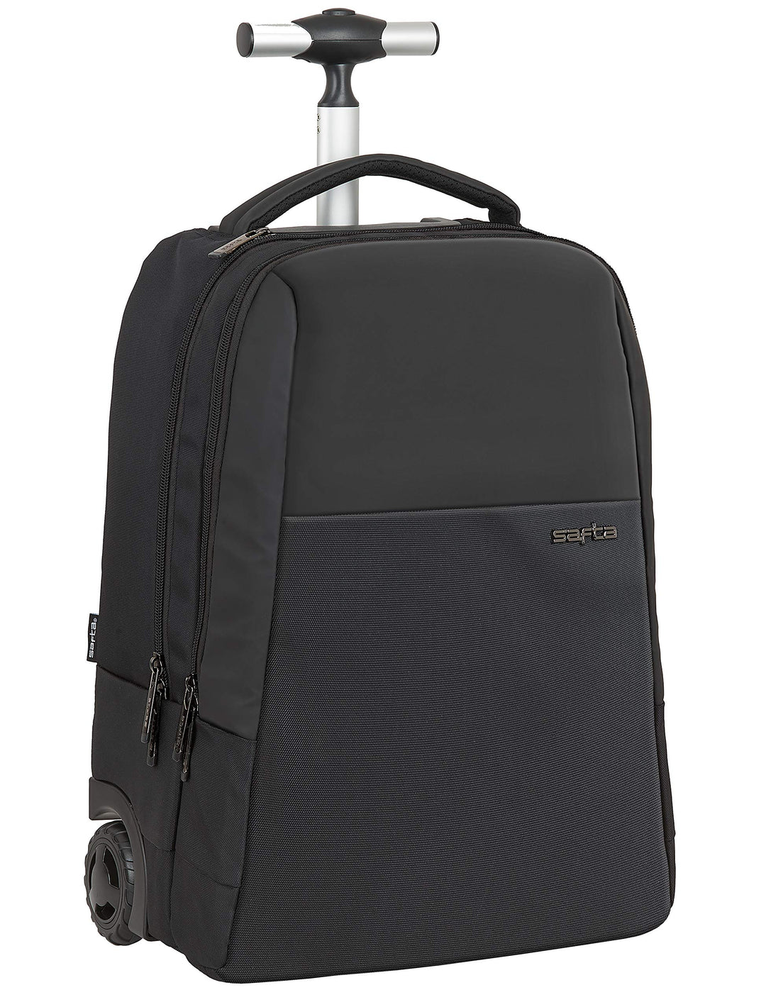 SAFTA Trolley für Laptops mit 39,6 cm (15,6 Zoll), mit Tasche für Tablet und USB-Anschluss, 430 x 32