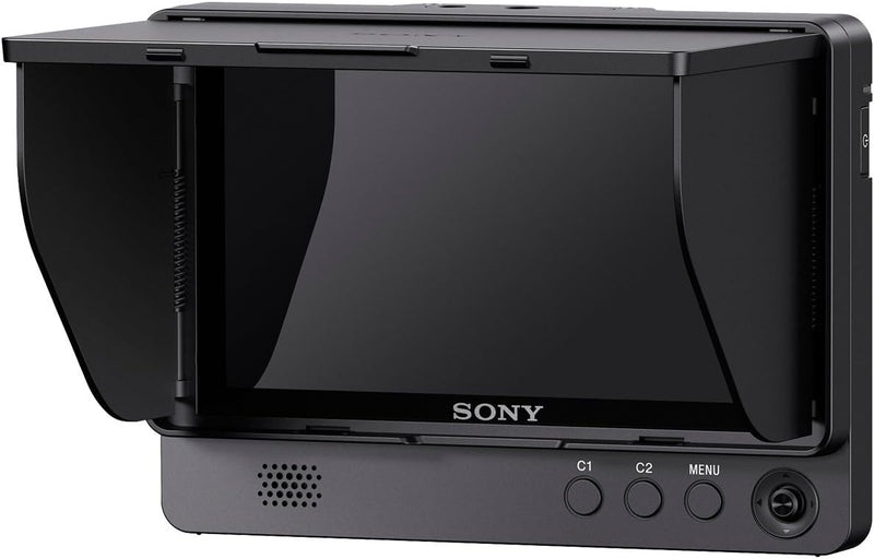 Sony CLM-FHD5 Kompakter Monitor (5 Zoll, Full-HD-kompatibler, Vergrösserung, Peaking für präzise Fok
