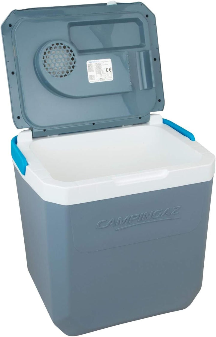 Campingaz Powerbox Plus 28L, elektrische Kühlbox, 12V Anschluss, Platz für 8 x 1.5L Flaschen, stromb
