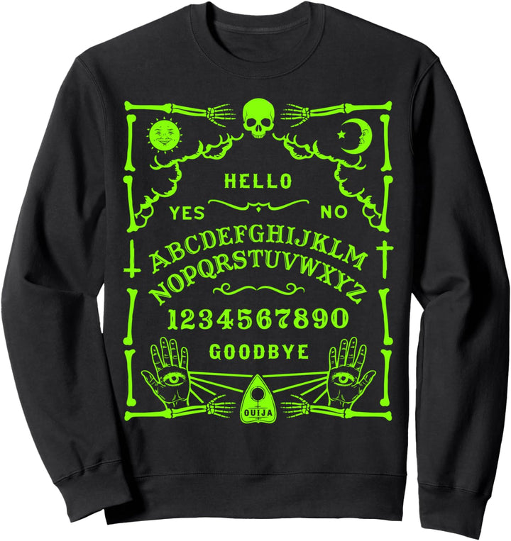 Ouija Board sprechender Geist Wicca Hexerei okkult Sweatshirt