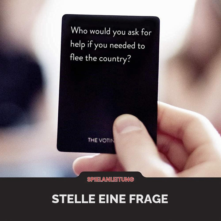 The Voting Game After Dark Edition Kartenspiel - Das Erwachsenen Partyspiel über Deine Freunde - Eng