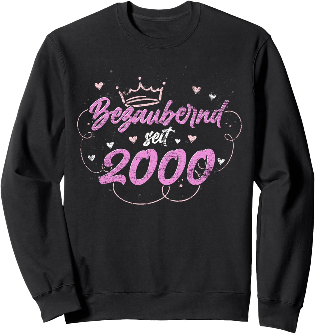 Bezaubernd seit 2000 Geschenk Frauen 22 Geburtstag Sweatshirt